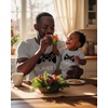 image:imageTstars Gamer Dad and Baby Matching Outfits Player 1 and Player 2 Shirts Fathers Day Outfit Gift for Newborn amp Dads Dad Gray XXLargeBaby Gray 6M 36M