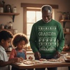image:imageTstars Grandma and Grandpa Christmas Sweatshirt Festive Holiday Pullover Xmas Sweater Style for GrandparentsGrandpa  Green