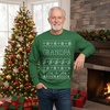image:imageTstars Grandma and Grandpa Christmas Sweatshirt Festive Holiday Pullover Xmas Sweater Style for GrandparentsGrandpa  Green