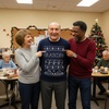 image:imageTstars Grandma and Grandpa Christmas Sweatshirt Festive Holiday Pullover Xmas Sweater Style for GrandparentsGrandpa  Navy
