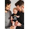image:imageTstars Pride Baby Bodysuit  Rainbow Infant One Piece Love Equality Gift for LGBTQ ParentsDads  Black