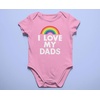 image:imageTstars Pride Baby Bodysuit  Rainbow Infant One Piece Love Equality Gift for LGBTQ ParentsDads  Pink