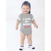 image:imageTstars Pride Baby Bodysuit  Rainbow Infant One Piece Love Equality Gift for LGBTQ ParentsMoms  Gray