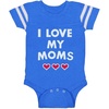 image:imageTstars Pride Baby Bodysuit  Rainbow Infant One Piece Love Equality Gift for LGBTQ ParentsMoms  Blue