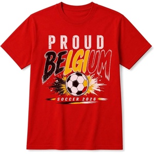 image:imageUSA Canada Football Championship 2026 Soccer Shirt  International Football Fan Tee  Game Day Apparel for Men TShirtBelgium  Red