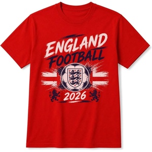 image:imageUSA Canada Football Championship 2026 Soccer Shirt  International Football Fan Tee  Game Day Apparel for Men TShirtEngland Uk  Red