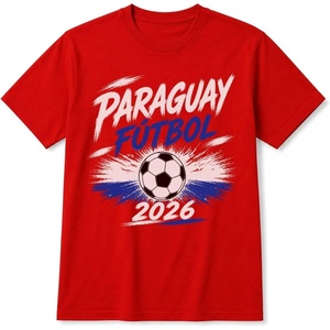 image:imageUSA Canada Football Championship 2026 Soccer Shirt  International Football Fan Tee  Game Day Apparel for Men TShirtParaguay  Red
