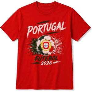 image:imageUSA Canada Football Championship 2026 Soccer Shirt  International Football Fan Tee  Game Day Apparel for Men TShirtPortugal  Red