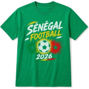 image:imageUSA Canada Football Championship 2026 Soccer Shirt  International Football Fan Tee  Game Day Apparel for Men TShirtSenegal  Turf Green