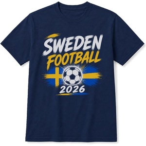 image:imageUSA Canada Football Championship 2026 Soccer Shirt  International Football Fan Tee  Game Day Apparel for Men TShirtSweden  Navy