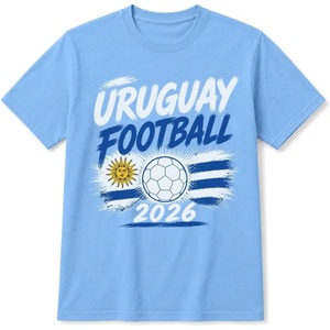 image:imageUSA Canada Football Championship 2026 Soccer Shirt  International Football Fan Tee  Game Day Apparel for Men TShirtUruguay  Carolina Blue