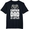 image:imageGamer Dad  Gift for Fathers Cool Dads Gaming TShirtBlack
