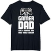 image:imageGamer Dad Shirt Gifts for Men Fathers Day Gaming TShirtBlack