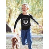 image:imageTstars Long Sleeve Martial Arts Gift for Kids  Ninja in Training Shirt for Toddler Boys and GirlsBlack