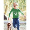 image:imageTstars Long Sleeve Martial Arts Gift for Kids  Ninja in Training Shirt for Toddler Boys and GirlsGreen