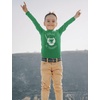 image:imageTstars Long Sleeve Martial Arts Gift for Kids  Ninja in Training Shirt for Toddler Boys and GirlsGreen