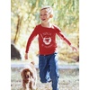 image:imageTstars Long Sleeve Martial Arts Gift for Kids  Ninja in Training Shirt for Toddler Boys and GirlsRed