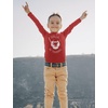 image:imageTstars Long Sleeve Martial Arts Gift for Kids  Ninja in Training Shirt for Toddler Boys and GirlsRed