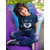image:imageTstars Ninja in Training TShirt for Kids Boys Girls  Martial Arts Gift for Young Warrior NinjaInspired TshirtNavy
