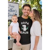 image:imageTstars Papa Saur Dad TShirt Funny Dinosaur Shirt for Me  Fathers Day Tee Gift for New Dad Birthday OutfitBlack