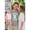image:imageTstars Papa Saur Dad TShirt Funny Dinosaur Shirt for Me  Fathers Day Tee Gift for New Dad Birthday OutfitGray