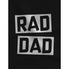 image:imageTstars Rad Dad  Rad Like Dad Father Shirt amp Son Bodysuit Funny Dad amp Me Matching SetDad Gray  Son GrayWhite