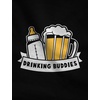 image:imageTstars TeeStars  Fathers Day Gift Dad amp Baby Drinking Buddies TShirtBlue