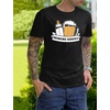 image:imageTstars TeeStars  Fathers Day Gift Dad amp Baby Drinking Buddies TShirtBlue