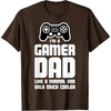 image:imageGamer Dad Shirt Gifts for Men Fathers Day Gaming TShirtBrown