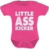 image:imageTstars Little Ass Kicker Comical Infant Gift Idea Unisex Baby BodysuitWow Pink