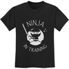 image:imageTstars Ninja in Training TShirt for Kids Boys Girls  Martial Arts Gift for Young Warrior NinjaInspired TshirtBlack