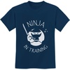 image:imageTstars Ninja in Training TShirt for Kids Boys Girls  Martial Arts Gift for Young Warrior NinjaInspired TshirtNavy