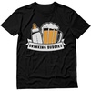 image:imageTstars TeeStars  Fathers Day Gift Dad amp Baby Drinking Buddies TShirtBlack