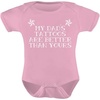 image:imageTstars TeeStars Unisex My Dads Tattoos Are Better Than Yours Baby BodysuitPink