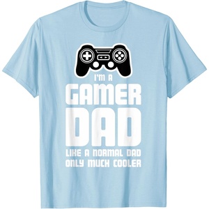 image:imageGamer Dad  Gift for Fathers Cool Dads Gaming TShirtBaby Blue