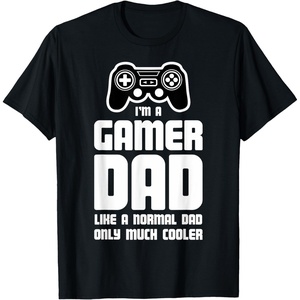 image:imageGamer Dad  Gift for Fathers Cool Dads Gaming TShirtBlack