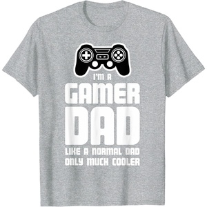 image:imageGamer Dad  Gift for Fathers Cool Dads Gaming TShirtHeather Grey