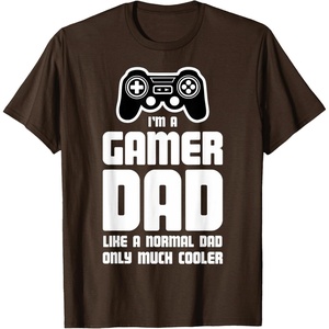 image:imageGamer Dad Shirt Gifts for Men Fathers Day Gaming TShirtBrown