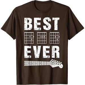 image:imageGuitar for Men Fathers Day Dad Gifts Musician Guitarist TShirtBrown