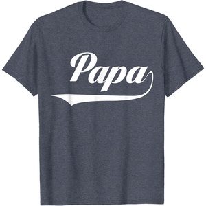 image:imagePapa Cool logo Funny Gifts for Dads Fathers Day Dad Joke TShirtHeather Blue