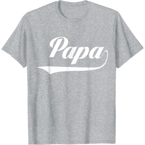 image:imagePapa Cool logo Funny Gifts for Dads Fathers Day Dad Joke TShirtHeather Grey