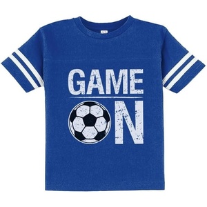 image:imageTstars Game On Toddler Soccer Outfit  Kids Football Jersey for Girls or Boys  Toddler Boy Jersey Shirt Gift TeeBlue