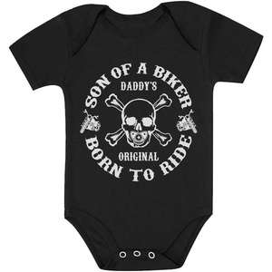 image:imageTstars Son of a Biker Baby Boy Infant Bodysuit Born to Ride Motorcycle Newborn OutfitBlack