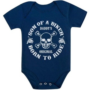 image:imageTstars Son of a Biker Baby Boy Infant Bodysuit Born to Ride Motorcycle Newborn OutfitNavy