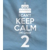 image:imageTstars Birthday Cake I Cant Keep Calm Im Only 2 Children Cute Toddler Jersey TShirtWow Pink