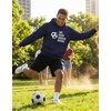 image:imageTstars Eat Sleep Soccer Repeat Hoodie  Sporty Sweatshirt Men amp Boys  Gift for Coaches Teen Players and Sports FansBlue