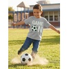image:imageTstars Soccer TShirt for Kids  Game On Youth Tee Gift for Boys and Girls Who Love Playing or Watching the SportHeather Navy