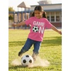 image:imageTstars Soccer TShirt for Kids  Game On Youth Tee Gift for Boys and Girls Who Love Playing or Watching the SportPink