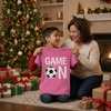 image:imageTstars Soccer TShirt for Kids  Game On Youth Tee Gift for Boys and Girls Who Love Playing or Watching the SportPink