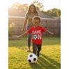 image:imageTstars Soccer TShirt for Kids  Game On Youth Tee Gift for Boys and Girls Who Love Playing or Watching the SportRed